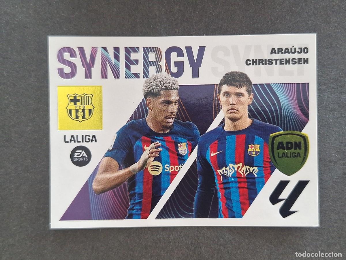 Cromos de f&uacute;tbol: L1 ARAUJO - CHRISTENSEN F. C. BARCELONA LIGA ESTE 2023 2024 23 24 NUNCA PEGADO