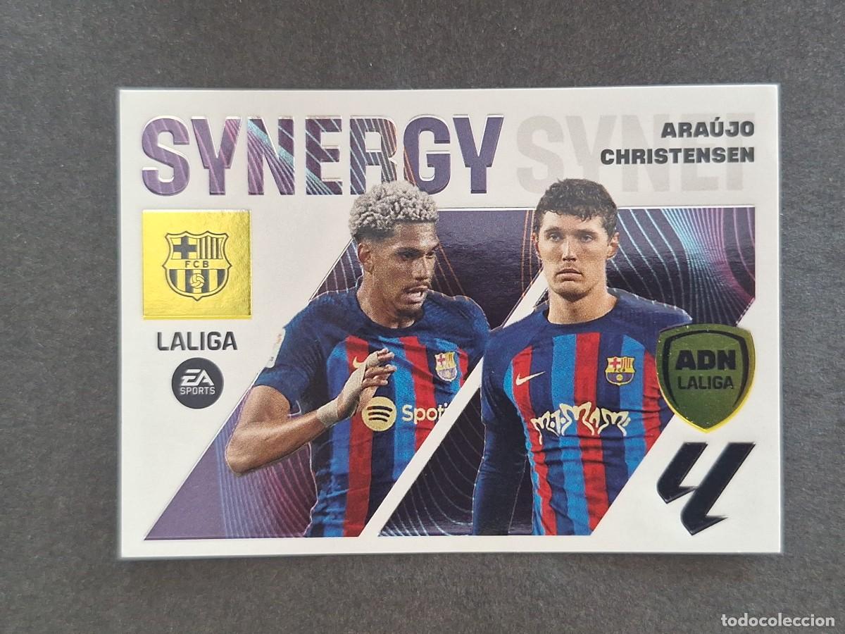 Cromos de f&uacute;tbol: L1 ARAUJO - CHRISTENSEN F. C. BARCELONA LIGA ESTE 2023 2024 23 24 NUNCA PEGADO