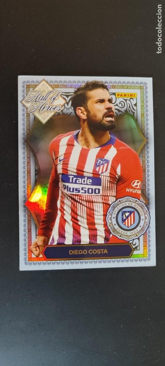 Football Stickers: PANINI CLUB 25/26 AT MADRID CARD HALL OF HEROES DIEGO COSTA # HH9