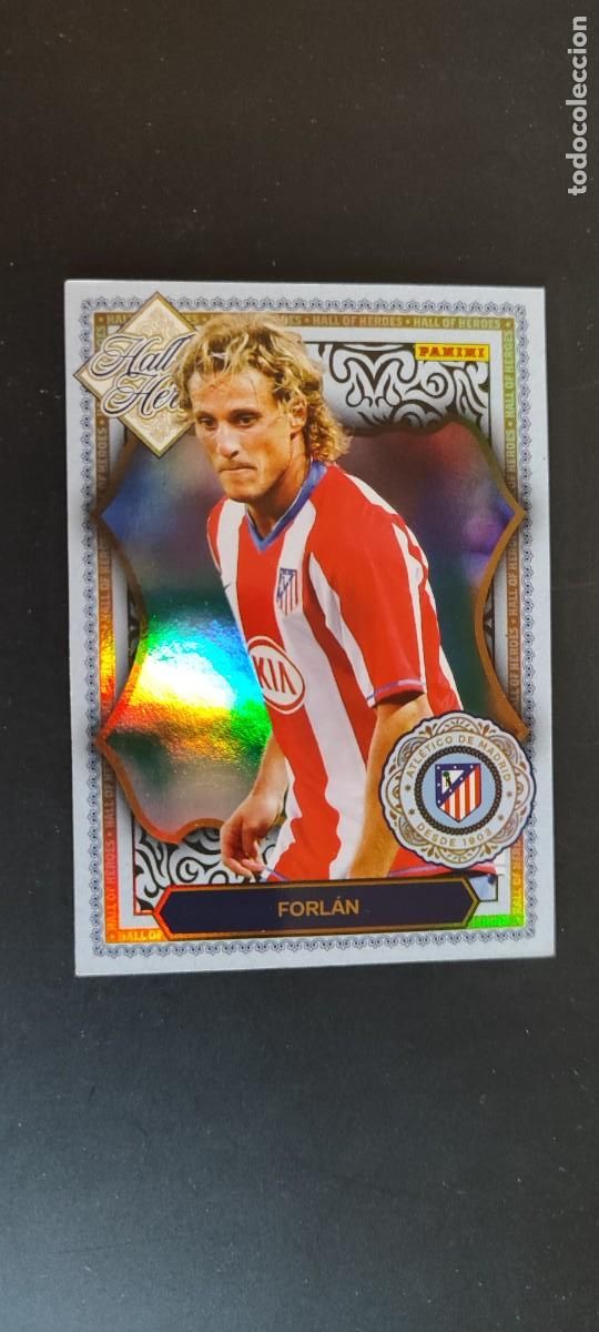 Football Stickers: PANINI CLUB 25/26 AT MADRID CARD HALL OF HEROES DIEGO FORLAN # HH8