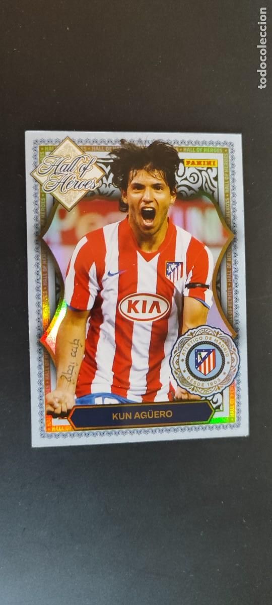 Football Stickers: PANINI CLUB 25/26 AT MADRID CARD HALL OF HEROES KUN AGUERO # HH7