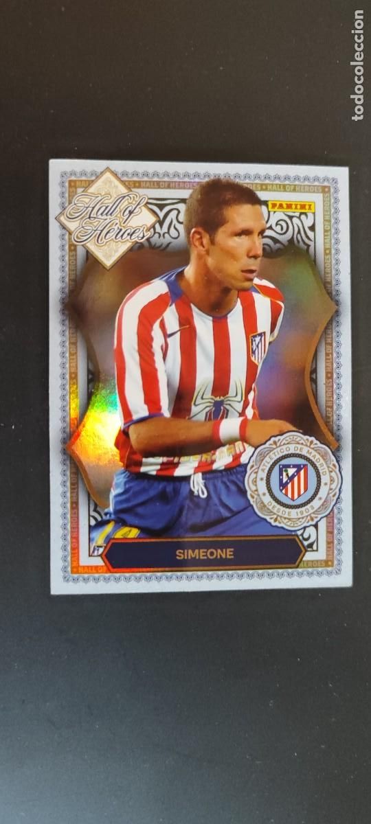 Football Stickers: PANINI CLUB 25/26 AT MADRID CARD HALL OF HEROES SIMEONE # HH3