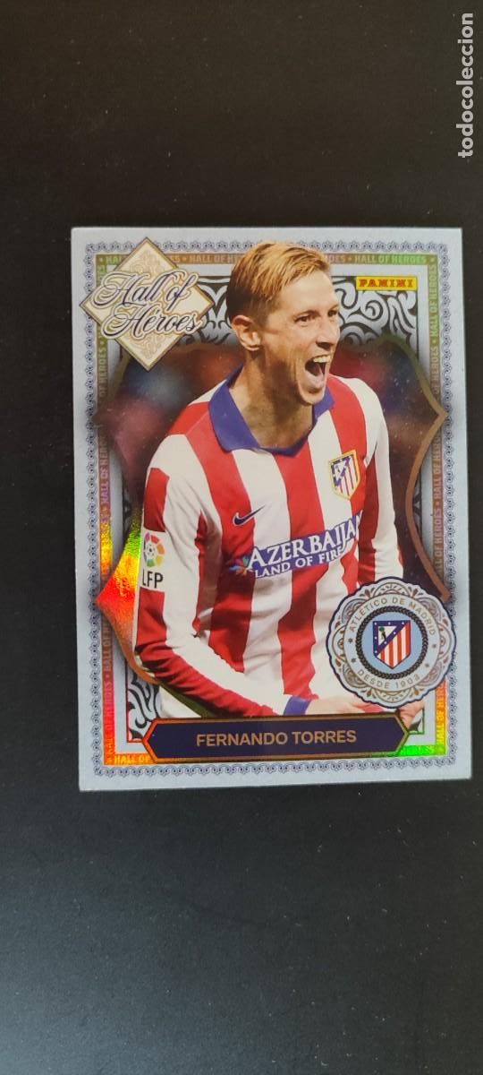 Football Stickers: PANINI CLUB 25/26 AT MADRID CARD HALL OF HEROES FERNANDO TORRES # HH4