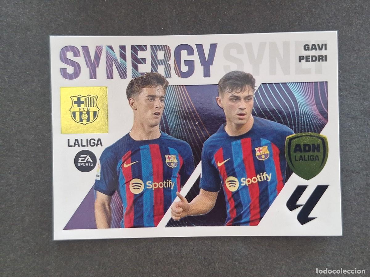 Cromos de f&uacute;tbol: L1 GAVI - PEDRO F. C. BARCELONA LIGA ESTE 2023 2024 23 24 NUNCA PEGADO SIN PEGAR
