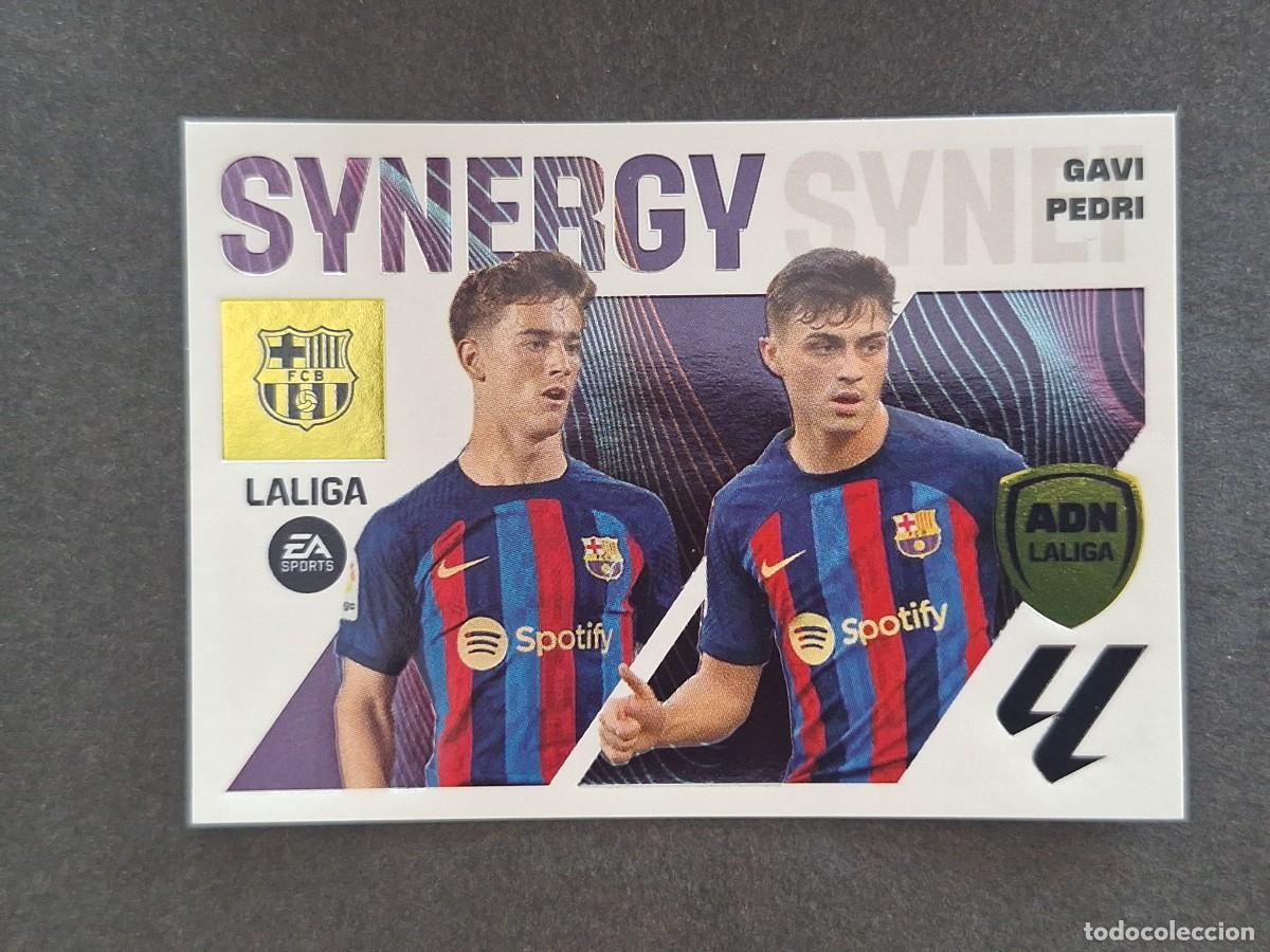 Cromos de f&uacute;tbol: L1 GAVI - PEDRO F. C. BARCELONA LIGA ESTE 2023 2024 23 24 NUNCA PEGADO SIN PEGAR