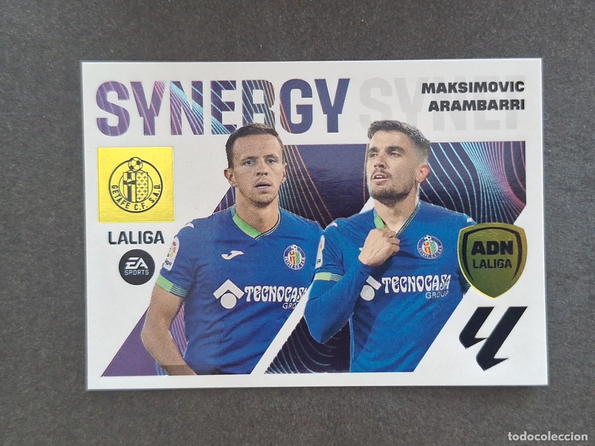 Cromos de f&uacute;tbol: L1 MAKSIMOVIC - ARAMBARRI GETAFE C. F. LIGA ESTE 2023 2024 23 24 NUNCA PEGADO SIN PEGAR
