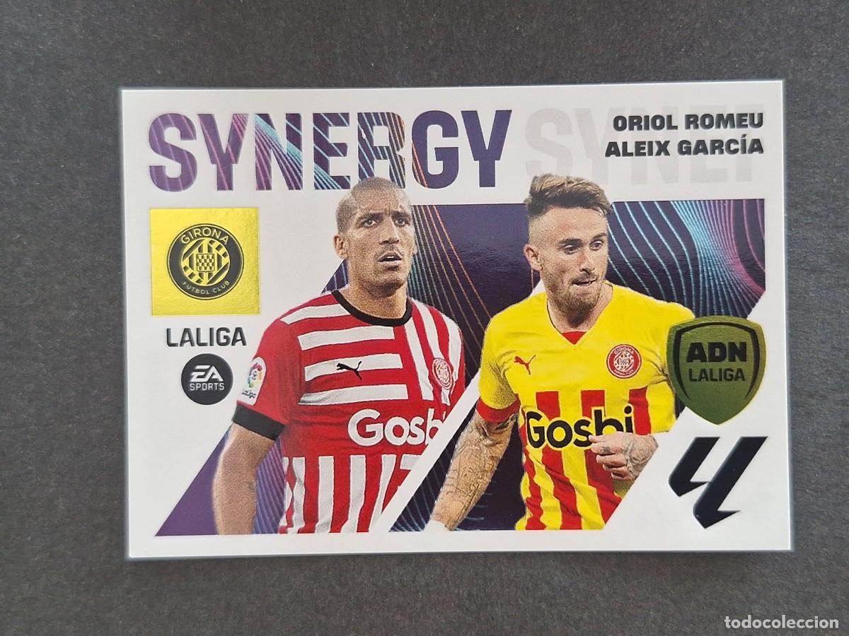 Football Stickers: L1 ORIOL ROMEU - ALEIX GARCIA GIRONA F. C. LIGA ESTE 2023 2024 23 24 NUNCA PEGADO SIN PEGAR