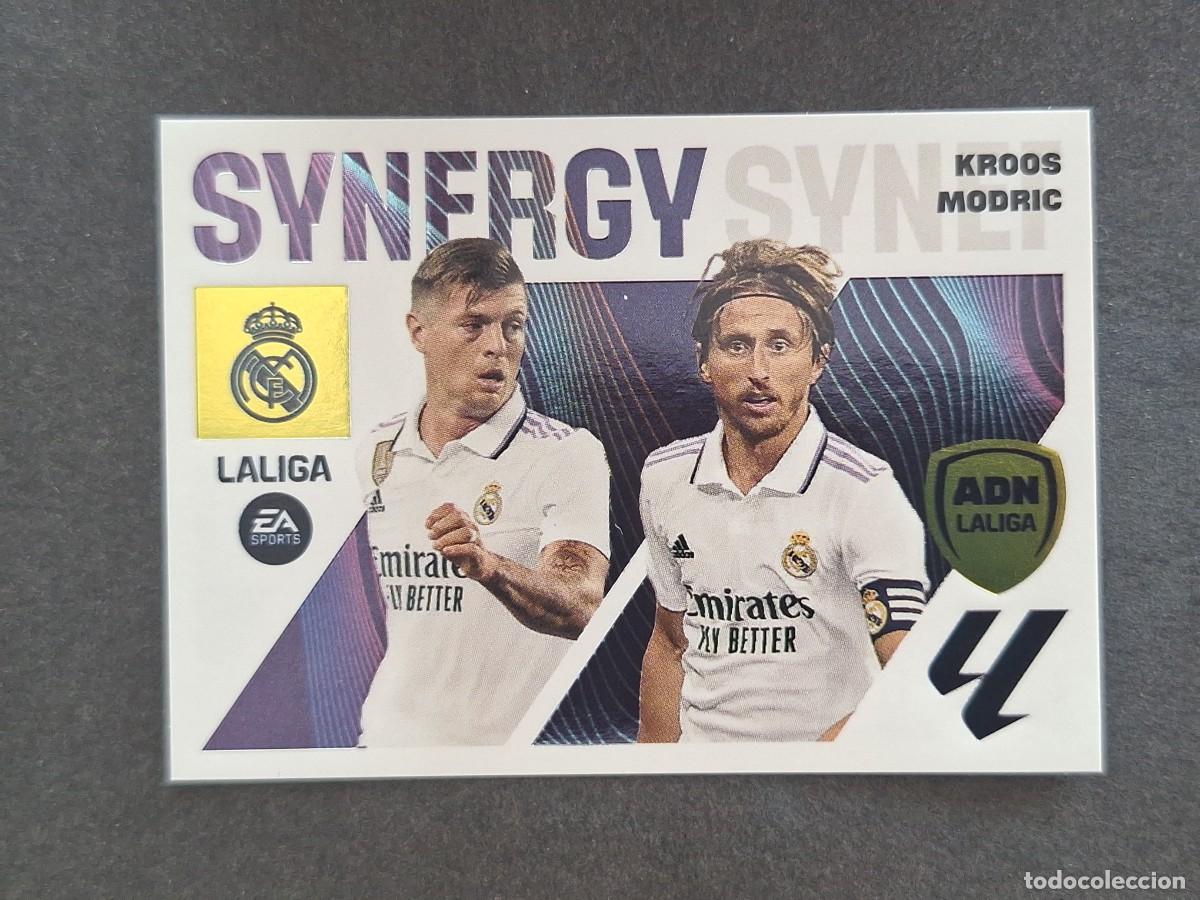 Football Stickers: L1 KROOS - MODRIC REAL MADRID LIGA ESTE 2023 2024 23 24 NUNCA PEGADO SIN PEGAR