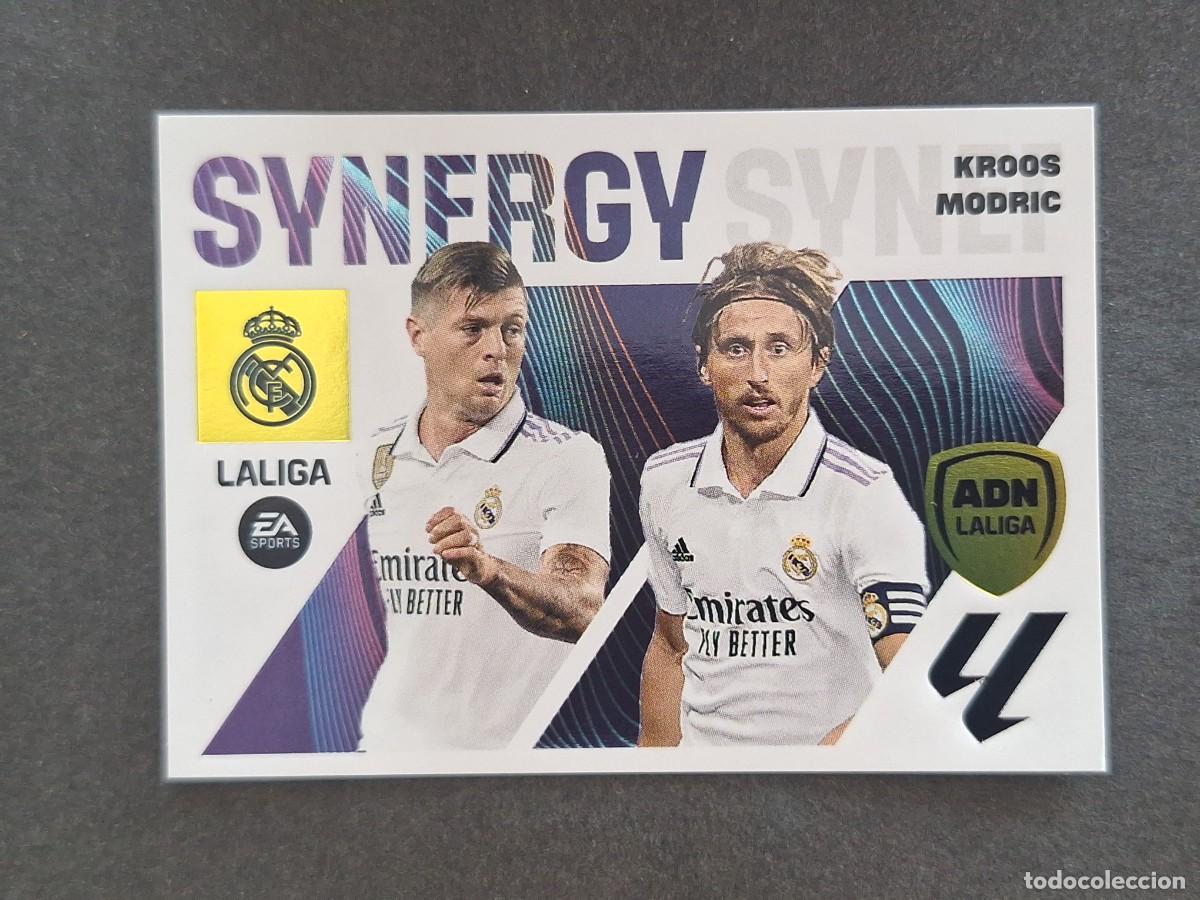 Football Stickers: L1 KROOS - MODRIC REAL MADRID LIGA ESTE 2023 2024 23 24 NUNCA PEGADO SIN PEGAR