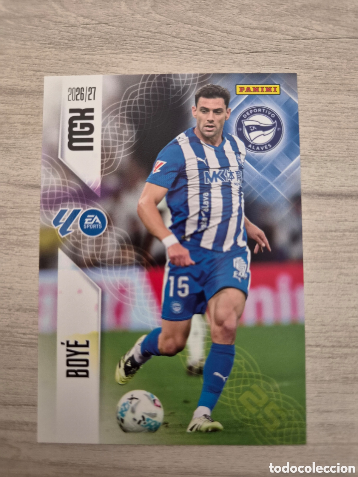 Cromos de f&uacute;tbol: N&deg;36 Alaves Boye Megacracks 26/27