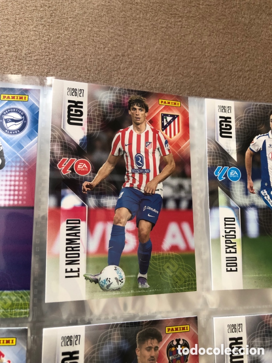 Football Stickers: Megacracks 2026 2027 le normand 59 at Madrid