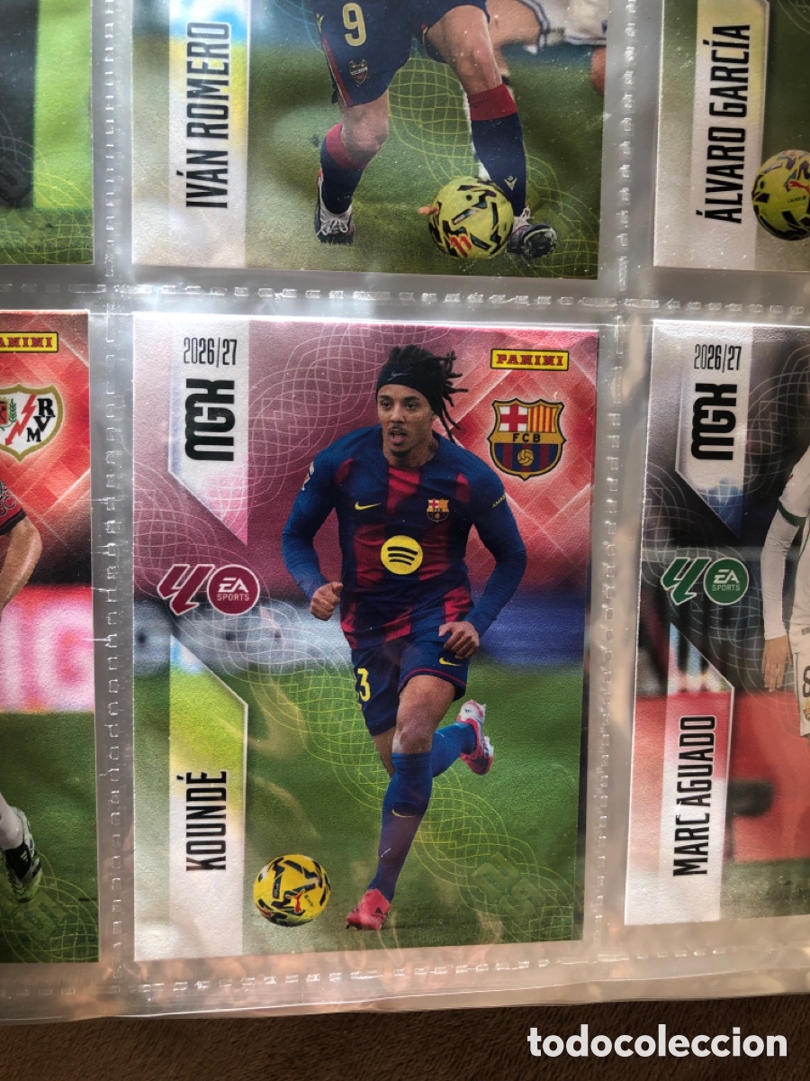 Football Stickers: Megacracks 2026 2027 kounde 76 Barcelona