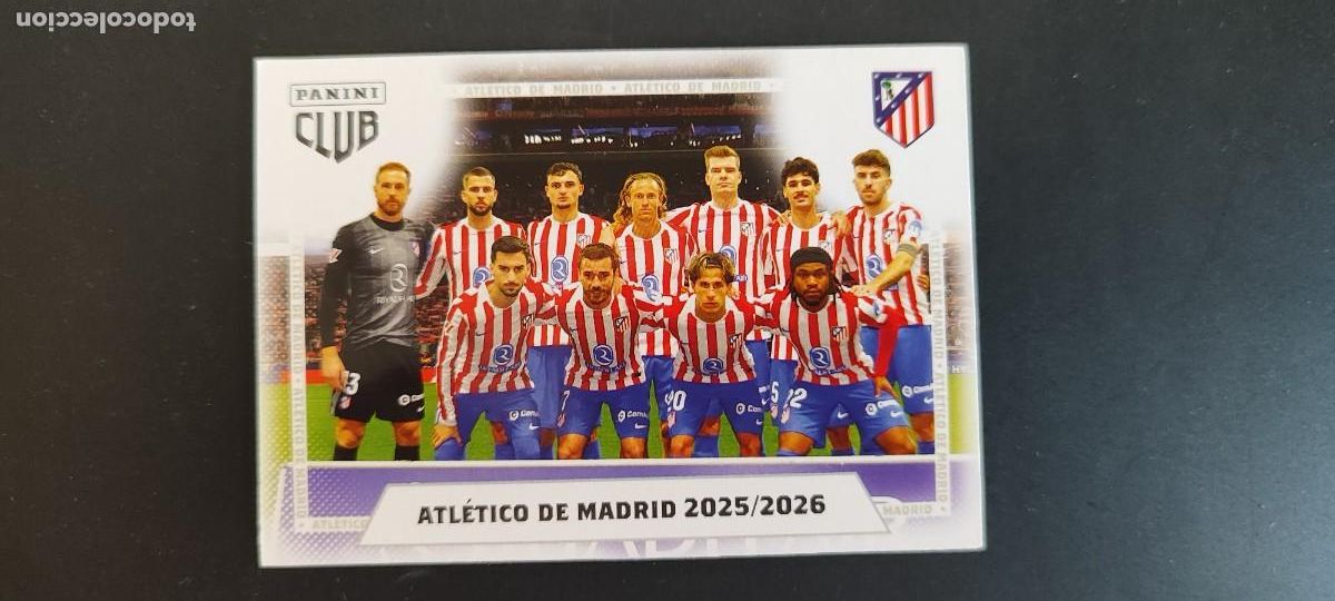 Football Stickers: PANINI CLUB 25/26 AT MADRID CARD BASICA ALINEACION # 4