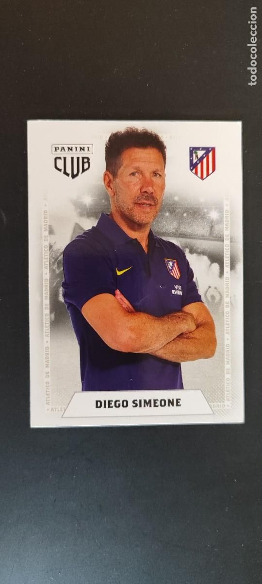 Football Stickers: PANINI CLUB 25/26 AT MADRID CARD BASICA ENTRENADOR SIMEONE # 5