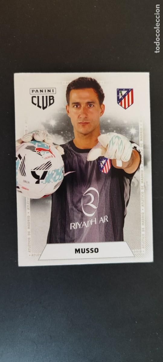Football Stickers: PANINI CLUB 25/26 AT MADRID CARD BASICA MUSSO # 6