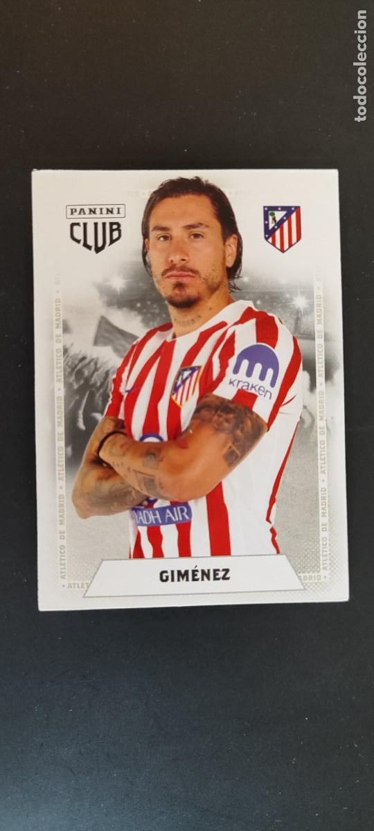 Football Stickers: PANINI CLUB 25/26 AT MADRID CARD BASICA GIMENEZ # 11