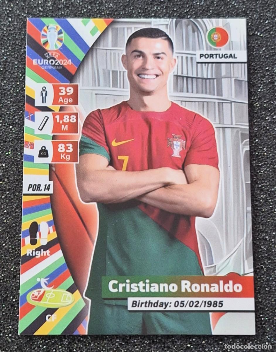 Cromos de f&uacute;tbol: Cristiano Ronaldo Portugal Flash Editions Euro 2024