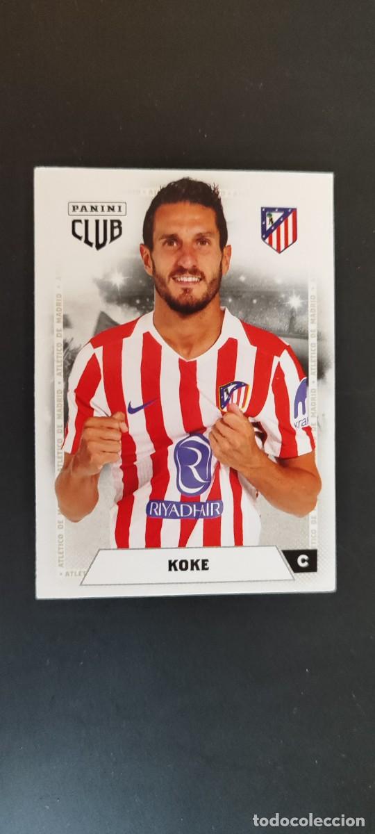 Cromos de f&uacute;tbol: PANINI CLUB 25/26 AT MADRID CARD BASICA KOKE # 17