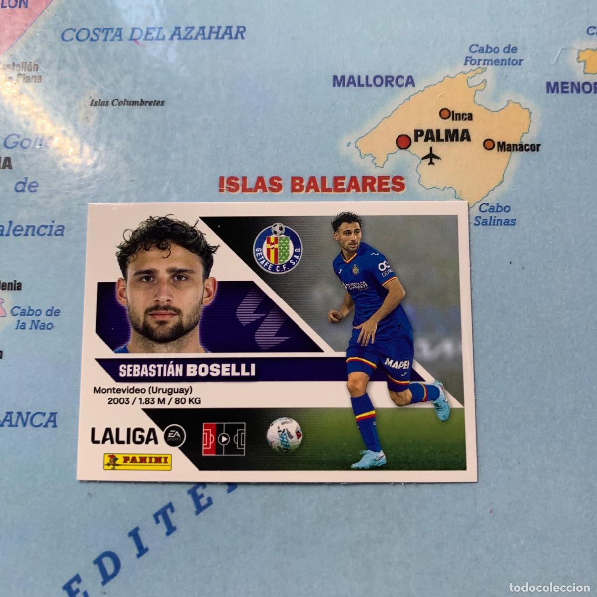 Cromos de f&uacute;tbol: Boselli n&uacute;mero 7 del Getafe cromo liga este 26-27 2026-2027