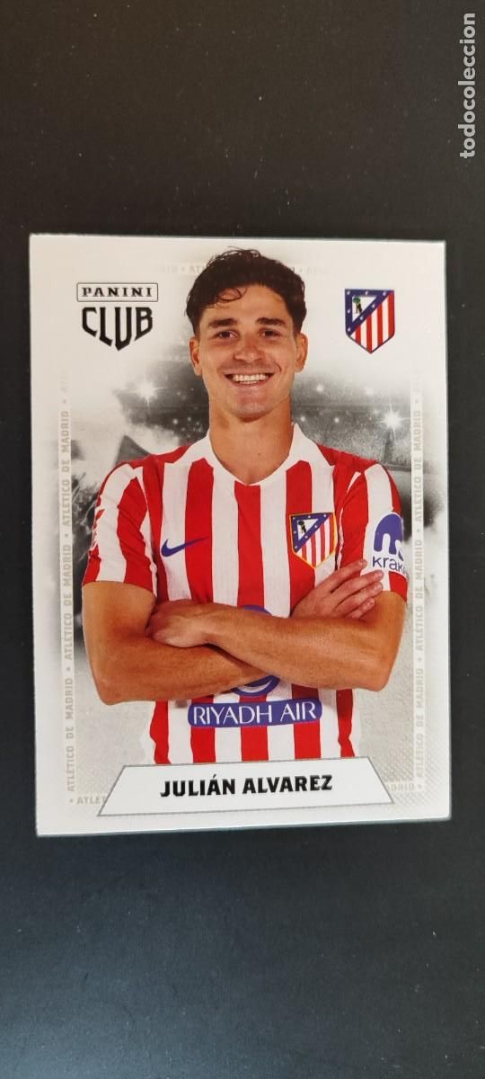 Cartes &agrave; collectionner de Football: PANINI CLUB 25/26 AT MADRID CARD BASICA JULIAN ALVAREZ # 27
