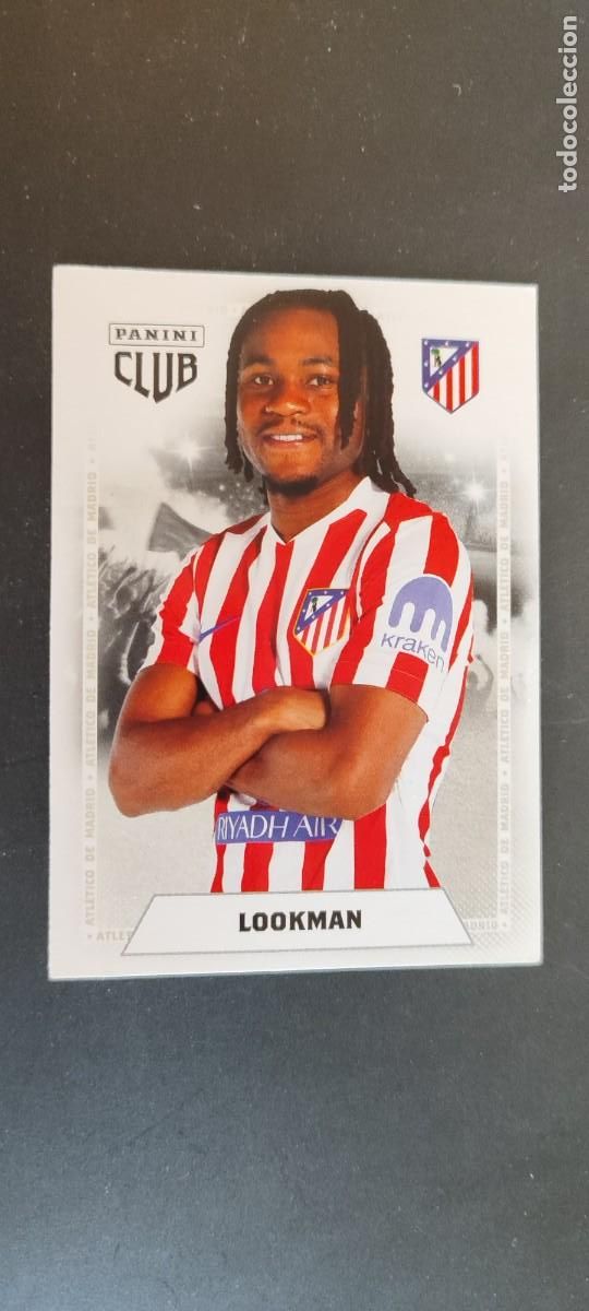 Cartes &agrave; collectionner de Football: PANINI CLUB 25/26 AT MADRID CARD BASICA LOOKMAN # 26