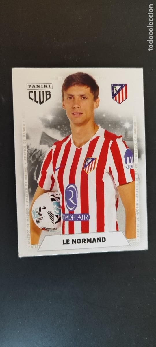 Cartes &agrave; collectionner de Football: PANINI CLUB 25/26 AT MADRID CARD BASICA LE NORMAND # 12
