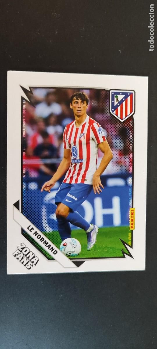 Cartes &agrave; collectionner de Football: PANINI CLUB 25/26 AT MADRID CARD ZONA FANS MARCOS LE NORMAND # 31