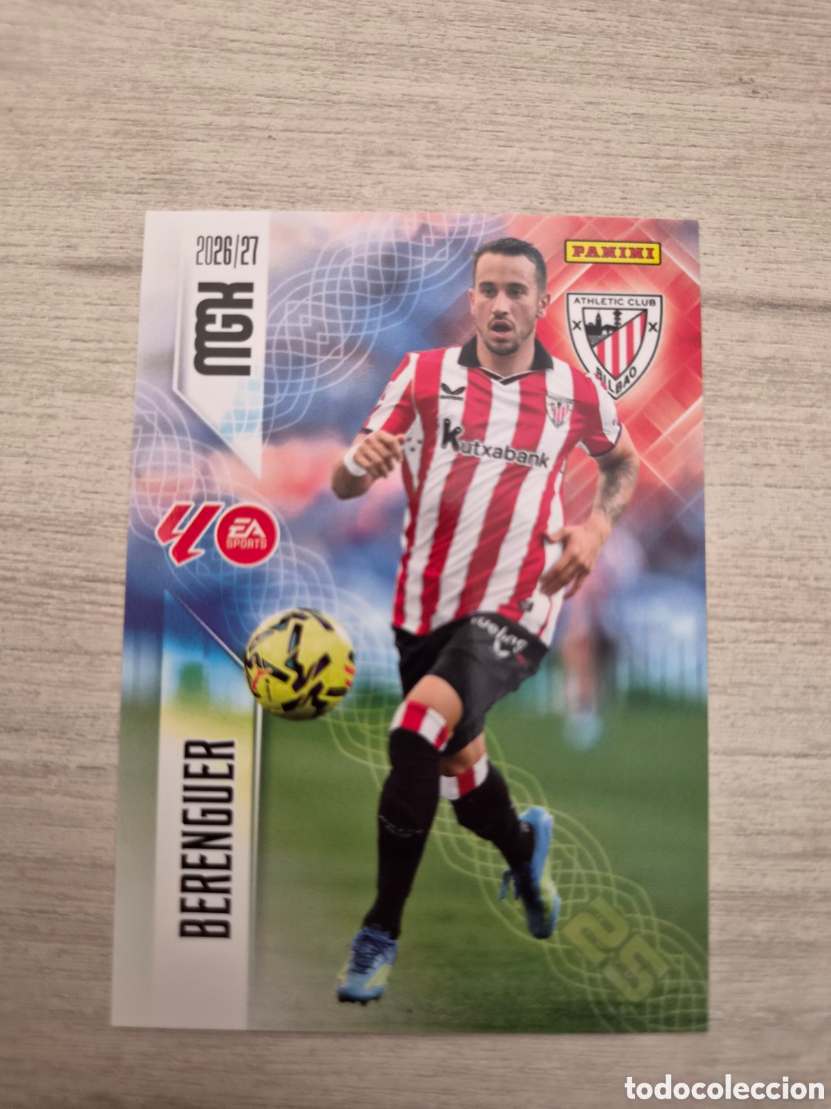 Cromos de f&uacute;tbol: N&deg;50 Athletic de Bilbao Berenguer Megacracks 26/27