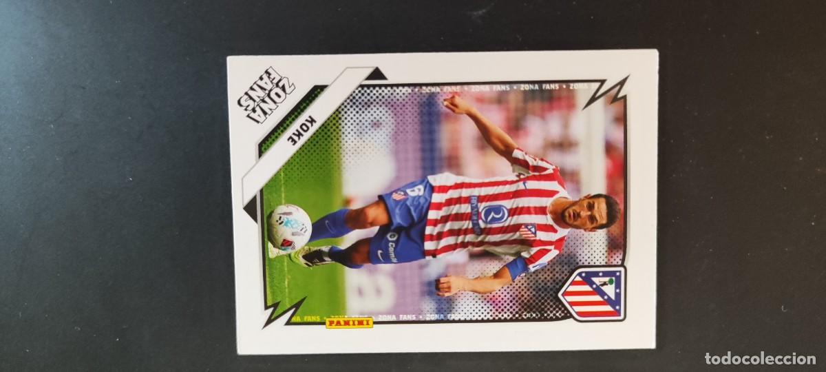 Cromos de f&uacute;tbol: PANINI CLUB 25/26 AT MADRID CARD ZONA FANS KOKE # 35