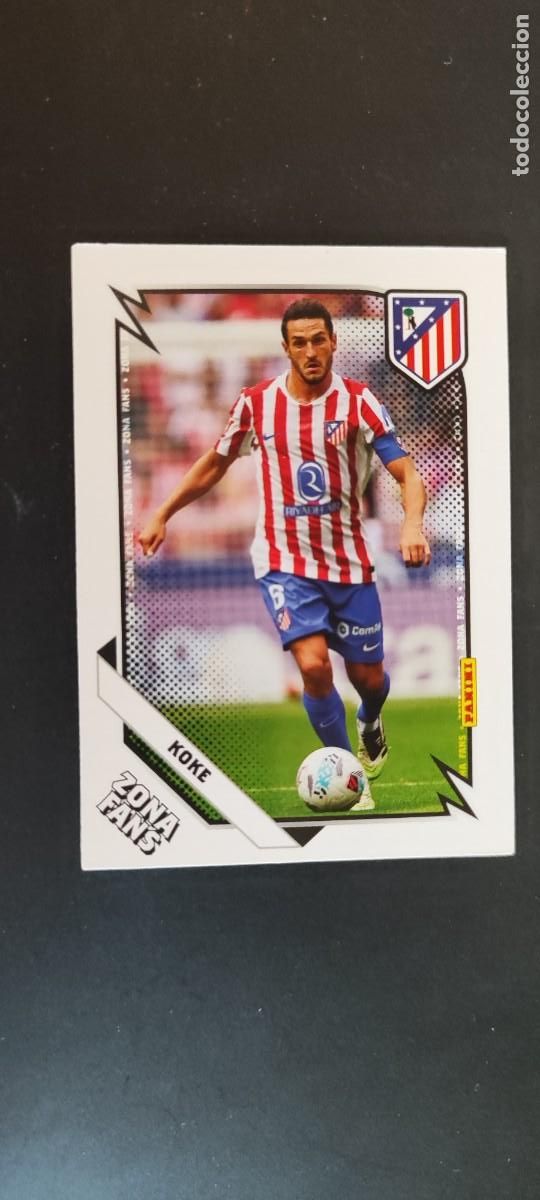 Fu&szlig;ball-Sticker: PANINI CLUB 25/26 AT MADRID CARD ZONA FANS KOKE # 35