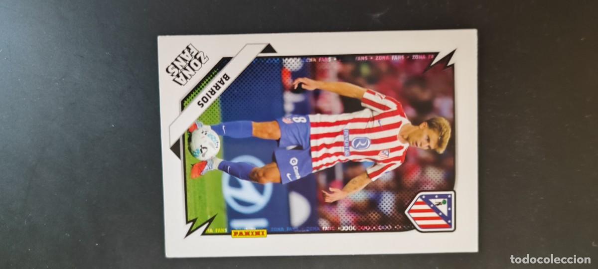 Cromos de f&uacute;tbol: PANINI CLUB 25/26 AT MADRID CARD ZONA FANS BARRIOS # 36