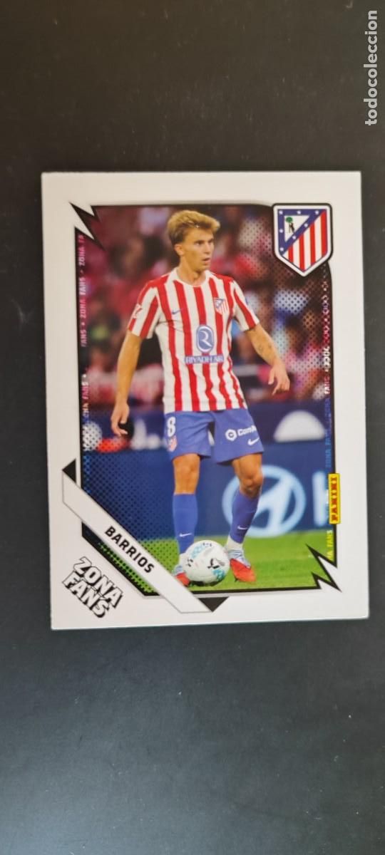 Cromos de Futebol: PANINI CLUB 25/26 AT MADRID CARD ZONA FANS BARRIOS # 36