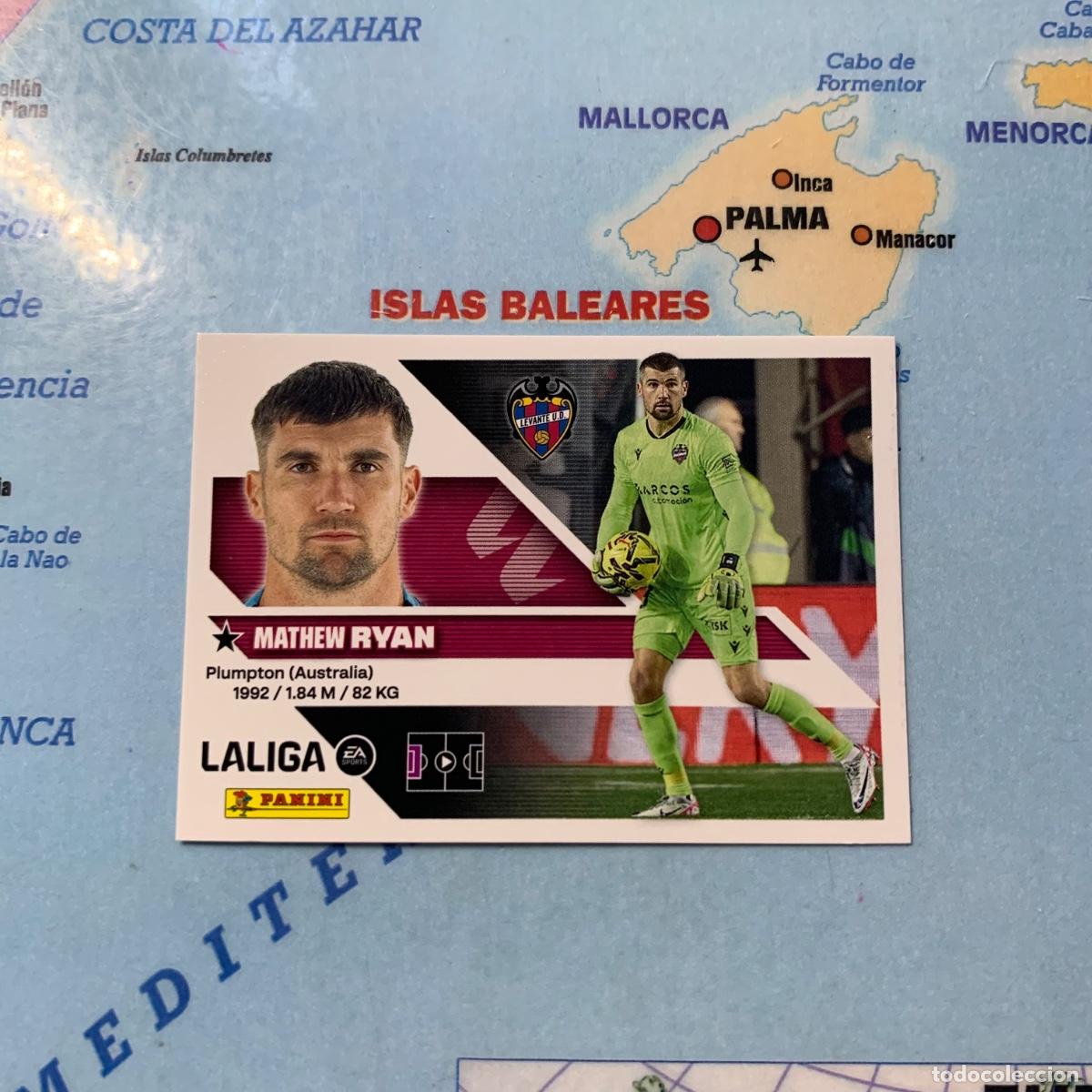 Cromos de f&uacute;tbol: Ryan n&uacute;mero 3 del Levante cromo liga este 26-27 2026-2027