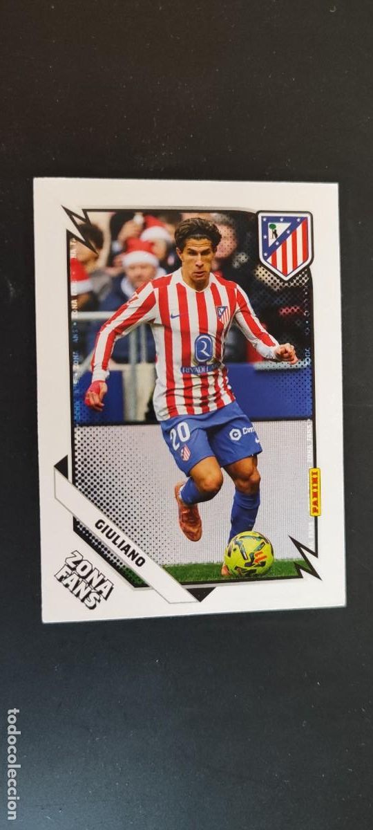 Cromos de Futebol: PANINI CLUB 25/26 AT MADRID CARD ZONA FANS GIULIANO # 39