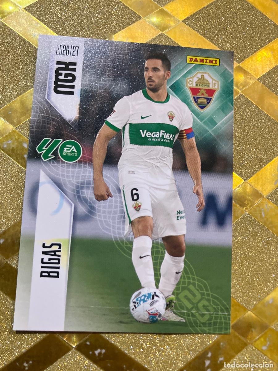 Cromos de Futebol: CROMO DE FUTBOL NUMERO 150 BIGAS ELCHE LIGA 2026 2027 MEGACRAKS MGK PANINI !