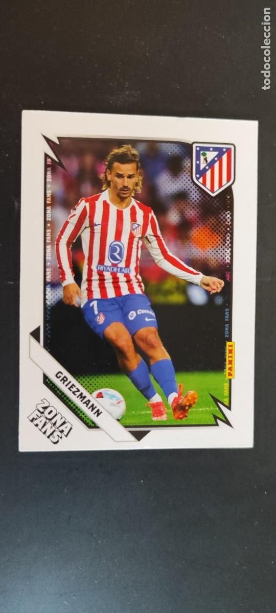 Cromos de Futebol: PANINI CLUB 25/26 AT MADRID CARD ZONA FANS GRIEZMANN # 41