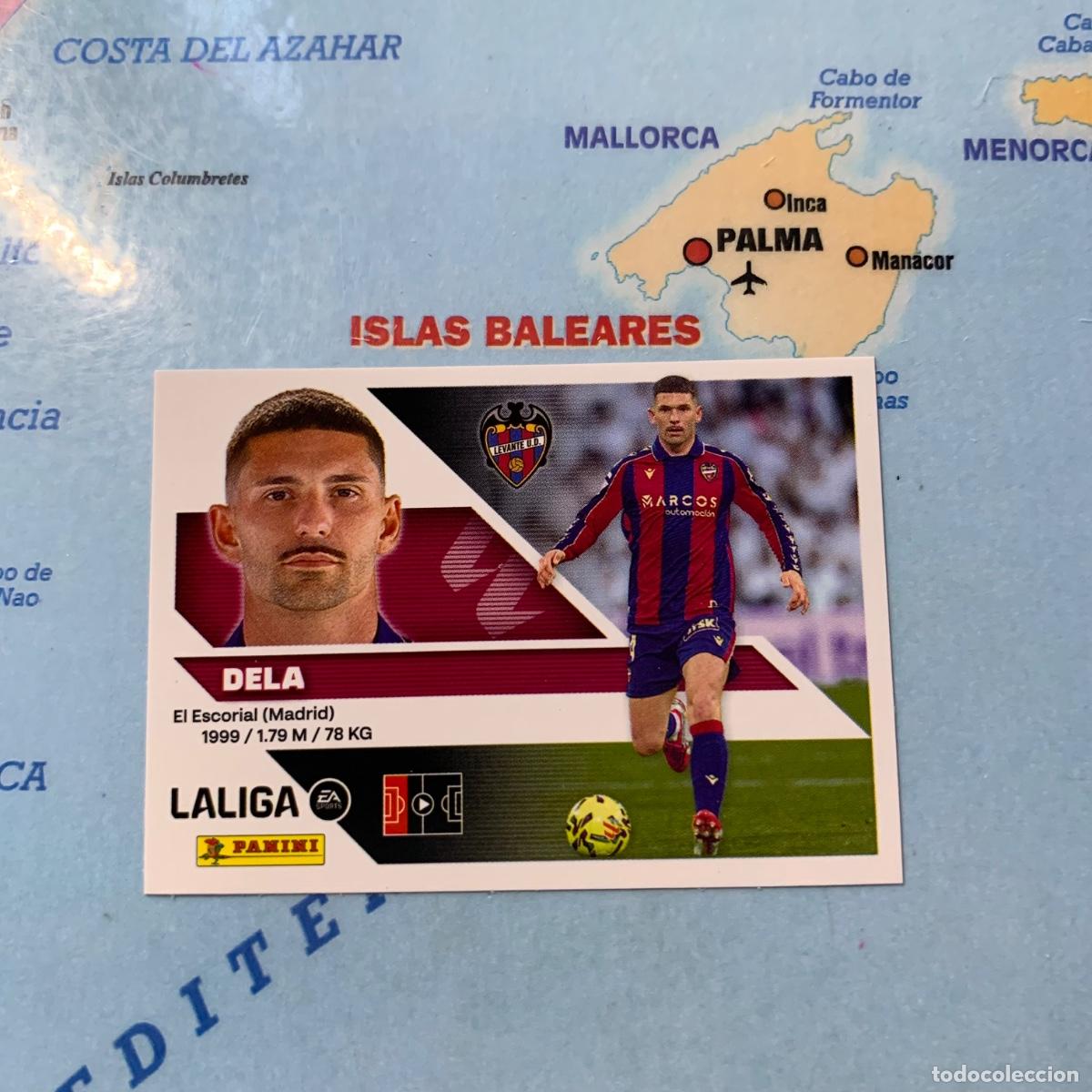 Cartes &agrave; collectionner de Football: Dela n&uacute;mero 7 del Levante cromo liga este 26-27 2026-2027