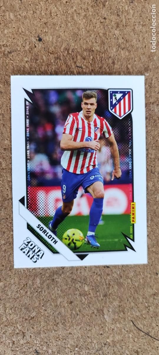 Cromos de Futebol: PANINI CLUB 25/26 AT MADRID CARD ZONA FANS SOLORTH # 43