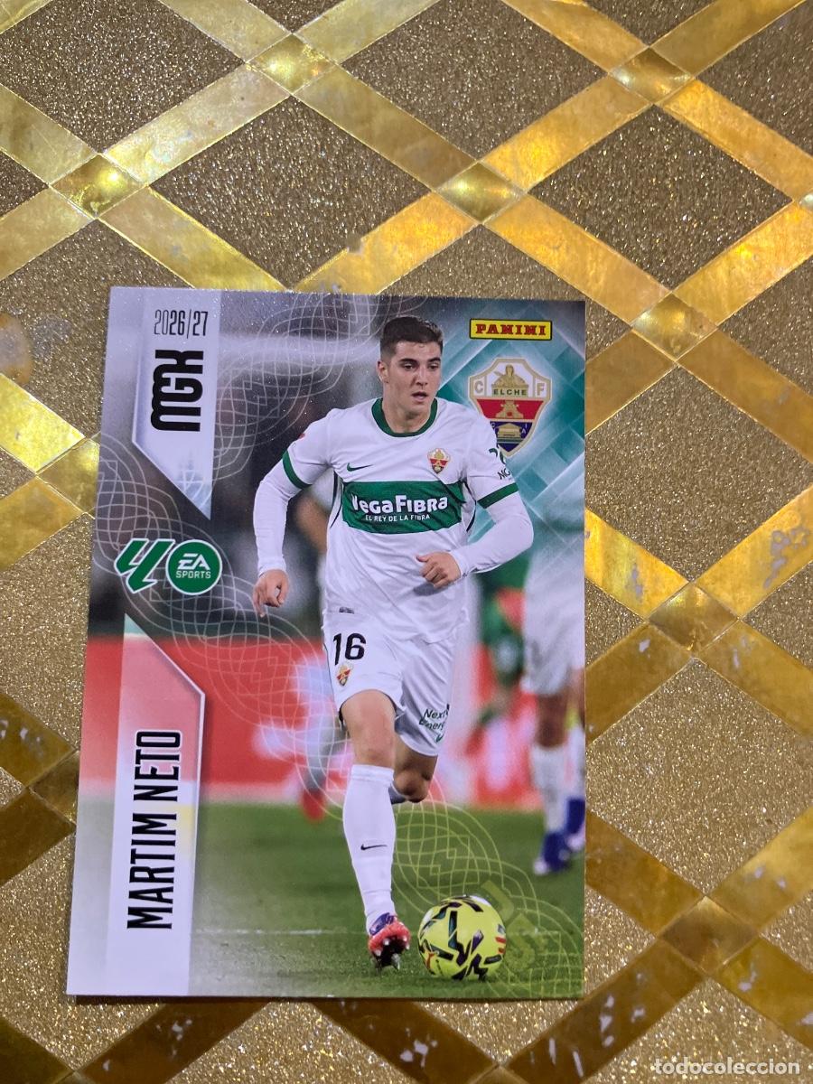 Cartes &agrave; collectionner de Football: CROMO DE FUTBOL NUMERO 155 MARTIM NETO ELCHE LIGA 2026 2027 MEGACRAKS MGK PANINI !