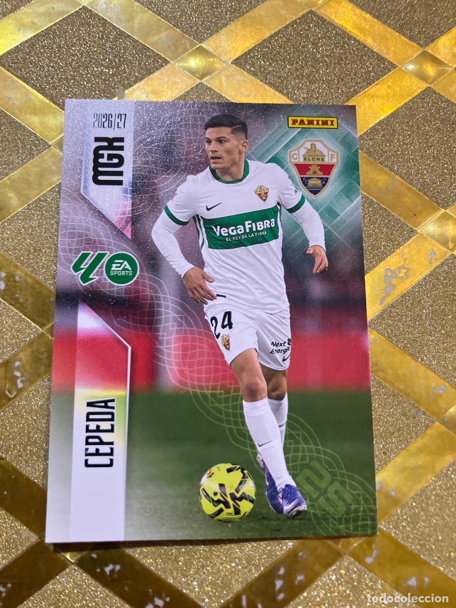 Cartes &agrave; collectionner de Football: CROMO DE FUTBOL NUMERO 162 CEPEDA ELCHE LIGA 2026 2027 MEGACRAKS MGK PANINI !