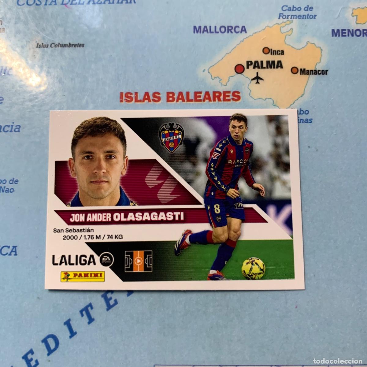 Cartes &agrave; collectionner de Football: Olasagati n&uacute;mero 12 del Levante cromo liga este 26-27 2026-2027