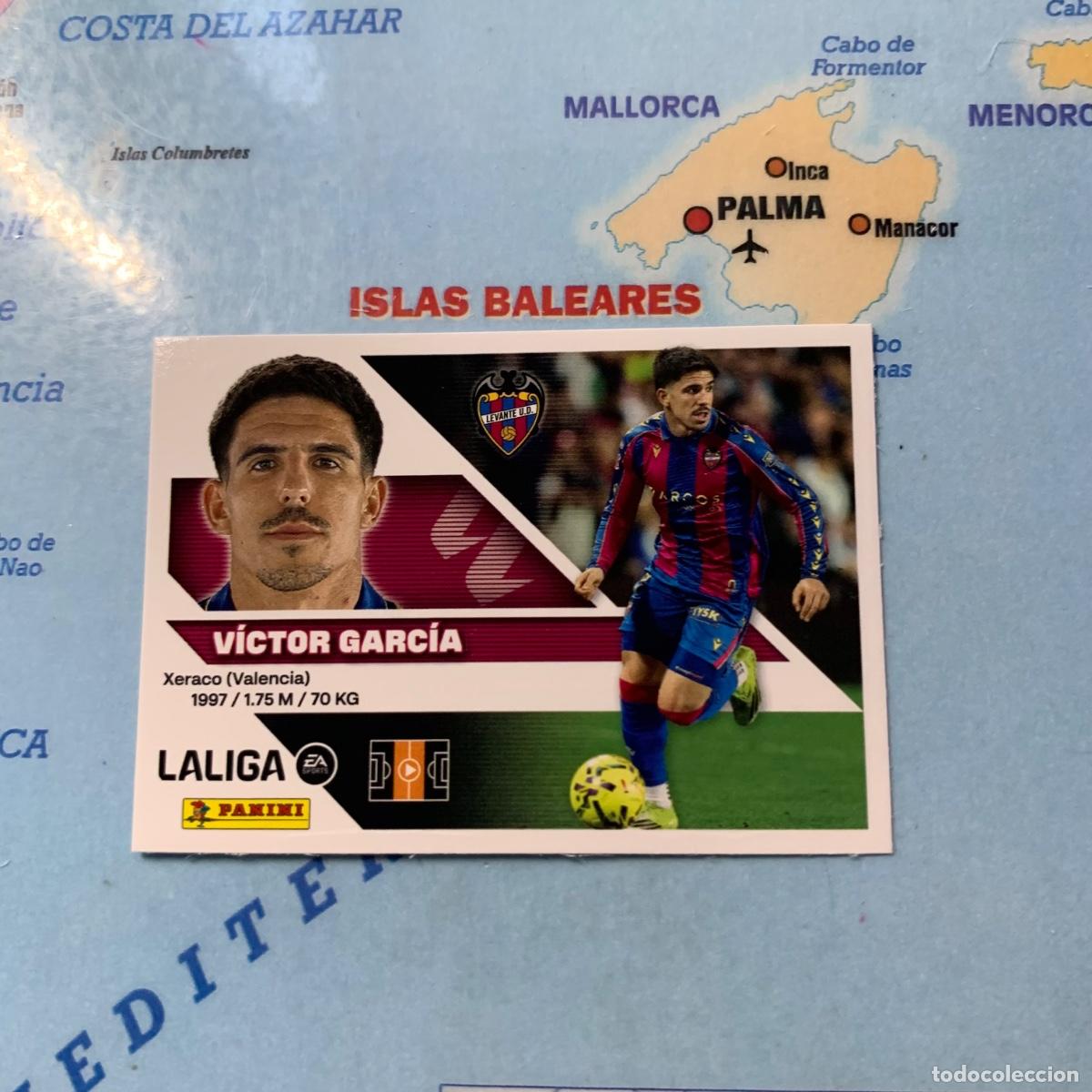Cromos de f&uacute;tbol: Victor Garc&iacute;a n&uacute;mero 14A del Levante cromo liga este 26-27 2026-2027