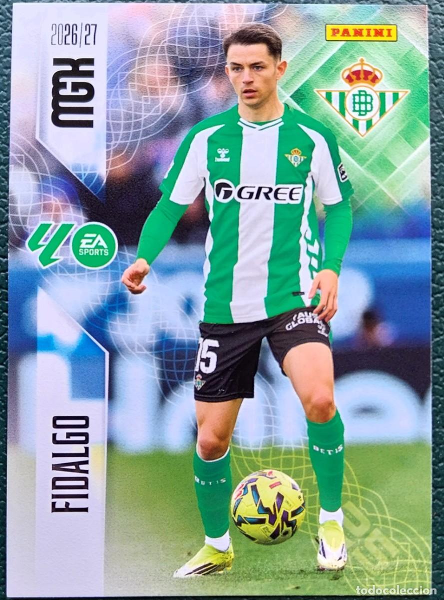 Cromos de f&uacute;tbol: 101 FIDALGO REAL BETIS FICHAS ALBUM MEGACRACKS 2026 2027 MGK 26 27