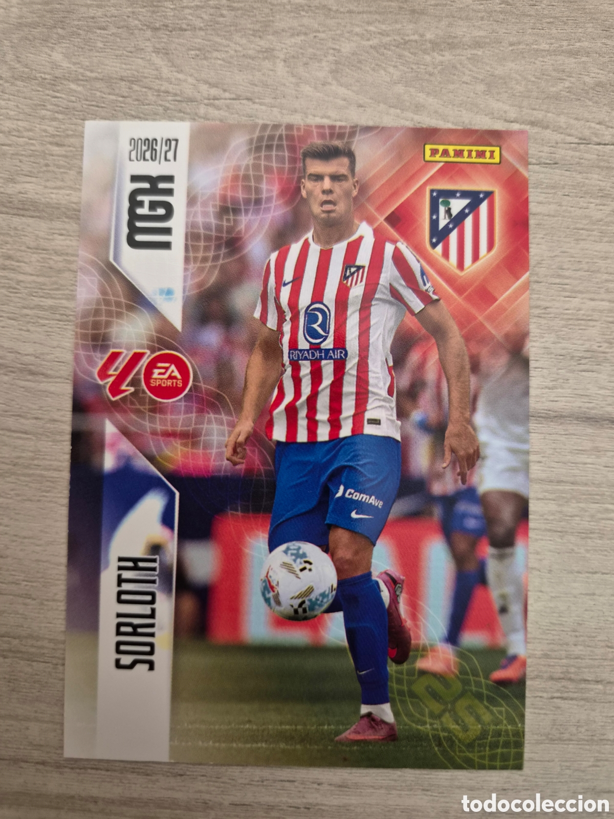 Cromos de f&uacute;tbol: N&deg;72 Atl&eacute;tico de Madrid Sorloth Megacracks 26/27