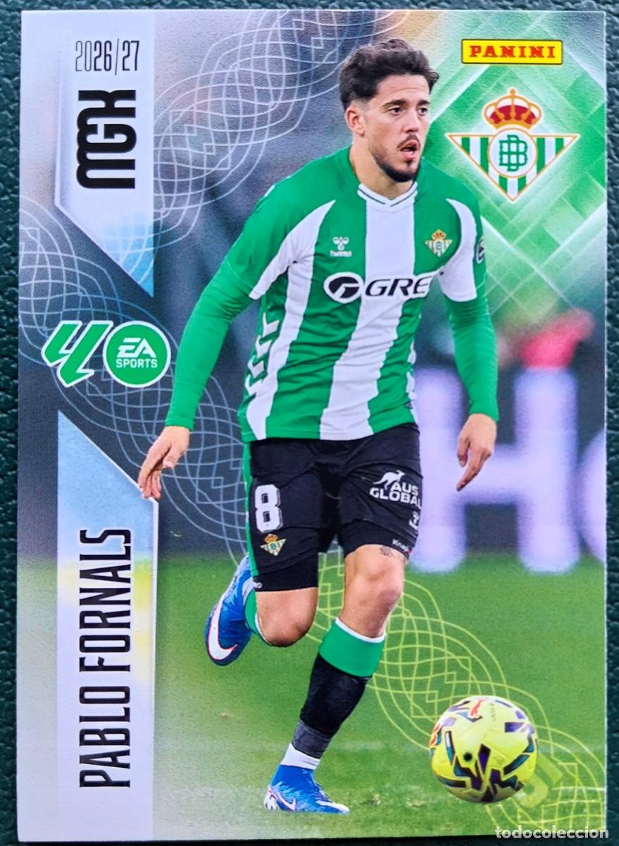 Cromos de f&uacute;tbol: 102 PABLO FORNALS REAL BETIS FICHAS ALBUM MEGACRACKS 2026 2027 MGK 26 27