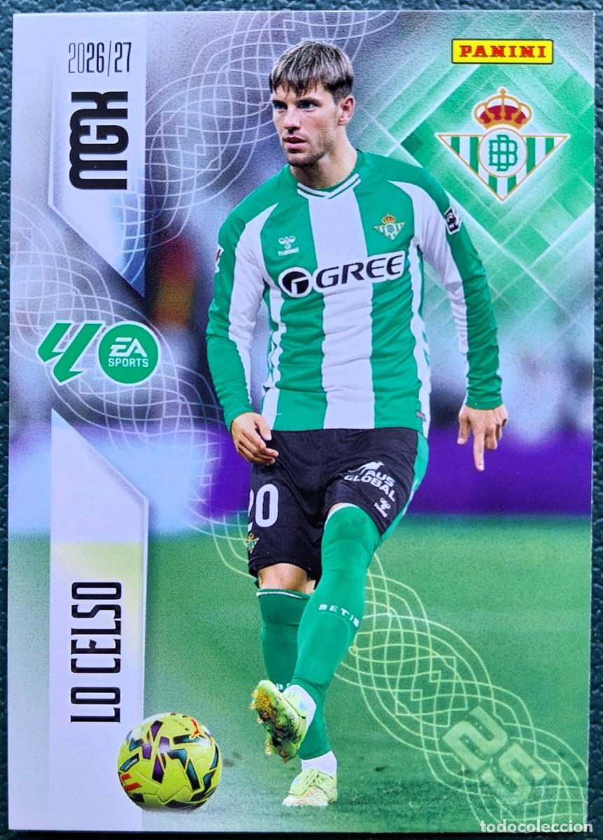 Cromos de f&uacute;tbol: 103 LO CELSO REAL BETIS FICHAS ALBUM MEGACRACKS 2026 2027 MGK 26 27