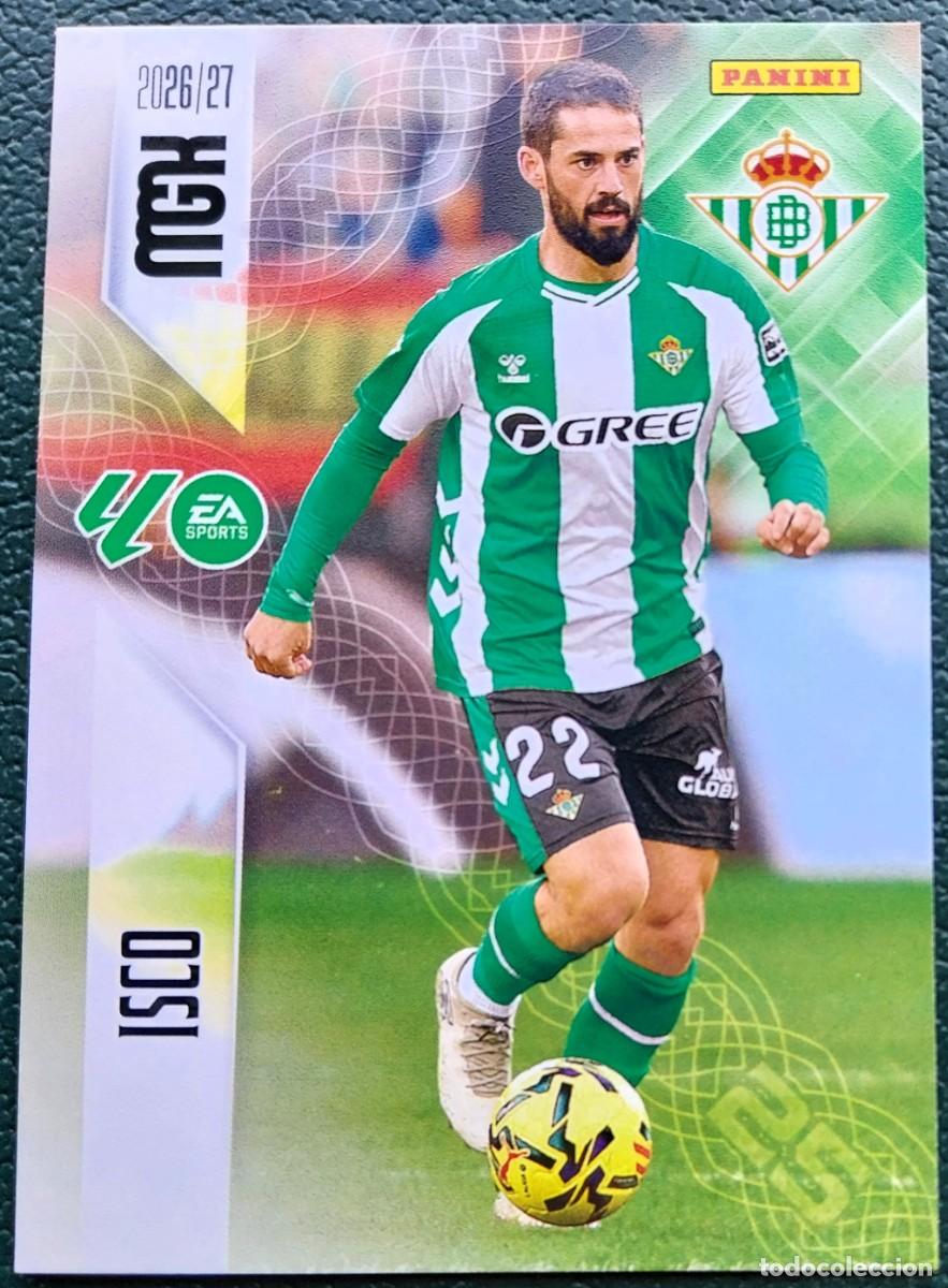 Cromos de f&uacute;tbol: 104 ISCO REAL BETIS FICHAS ALBUM MEGACRACKS 2026 2027 MGK 26 27