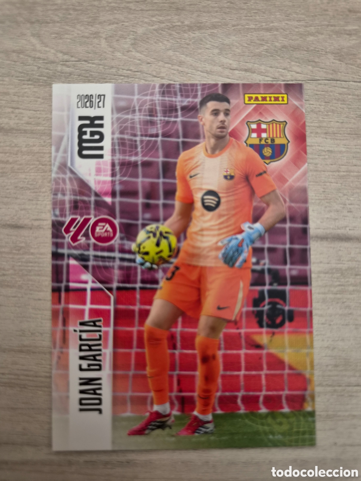 Cromos de f&uacute;tbol: N&deg;74 FC Barcelona Joan Garc&iacute;a Megacracks 26/27