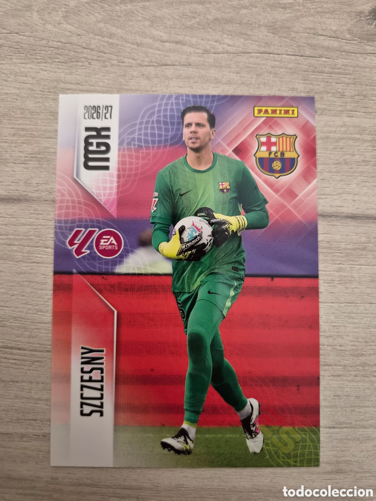 Cromos de f&uacute;tbol: N&deg;75 FC Barcelona Szczesny Megacracks 26/27