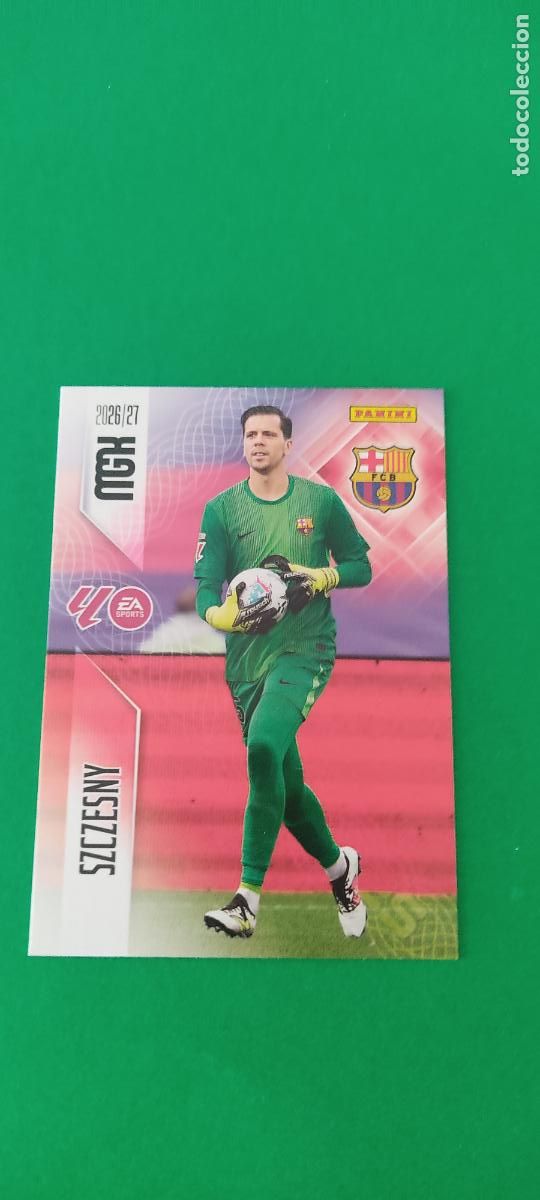 Cromos de f&uacute;tbol: TRADING CARD FUTBOL SZCZESNY F.C. BARCELONA N&ordm; 75 LIGA MEGACRACKS 2026-2027/26-27 PANINI